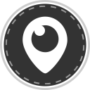 media, online, periscope, social svg vector icon