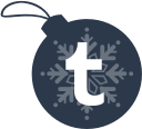 ball, christmas, tumblr svg vector icon