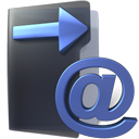email, folder, outbox icon