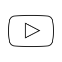 media, play, player, video, web, youtube svg vector icon