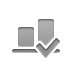 align,horizontal,bottom,checkmark icon