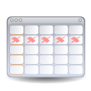 evolution-calendar icon