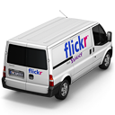 back, flickr icon