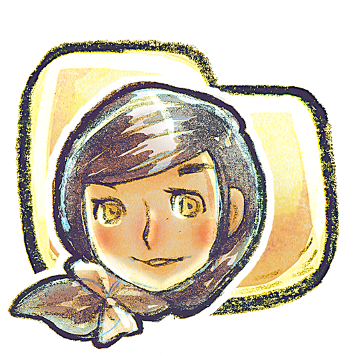 folder, girl icon