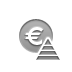 coin,euro,pyramid icon