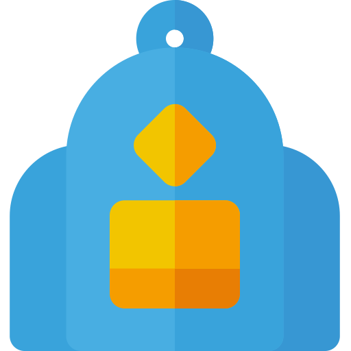 Backpack svg vector icon