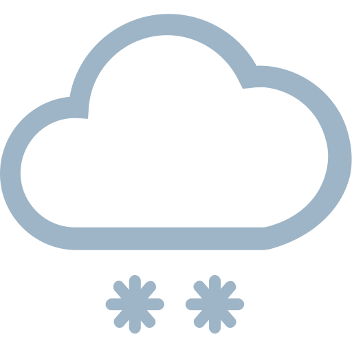 Moderate Snow svg vector icon