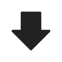 arrow, arrow2, bottom, bt, move, navigation svg vector icon