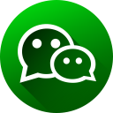 circle, high quality, long shadow, media, social, social media, wechat svg vector icon