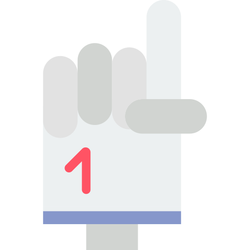 Glove svg vector icon
