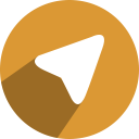 , media, network, social, telegram svg vector icon