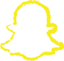 drawn, grunge, line, media, snapchat, social svg vector icon