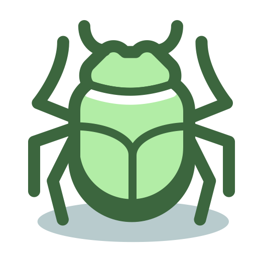 Bug svg vector icon
