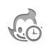 cartoon,clock icon