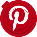 media, network, pinterest, pinterest logo, social, social media, socialmedia svg vector icon