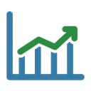 analysis, bar, chart, finance, graph, report, statistics icon