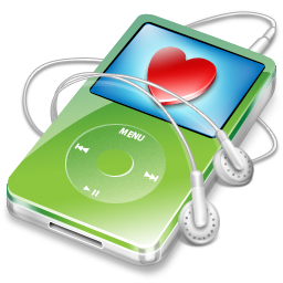 ipod,video,green,favorite icon