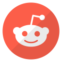 logo, reddit, website svg vector icon