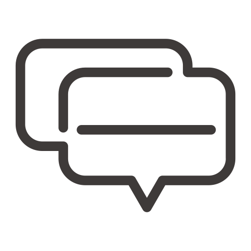 Dialogue svg vector icon
