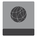 hdd, network icon