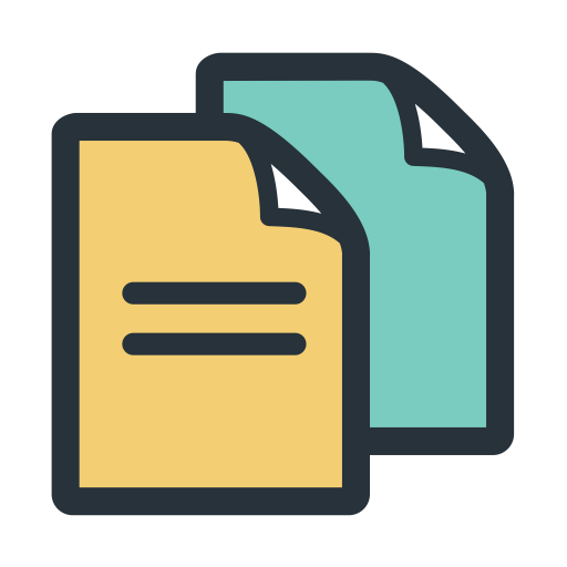 Color Swatch Document svg vector icon