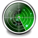 nearby, radar, wifi icon