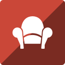 gloss, media, readability, social, square svg vector icon