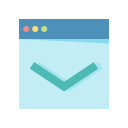 app, landing, optimization, page, web svg vector icon