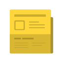 article, bills, blog, document, feed, fine, fold, form, headline, invoice, journal, journalism, magazine, news, newspaper, page, paper, word, words icon