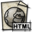 gnome,mime,text,html,file,document icon