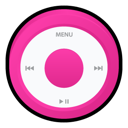 ipod, pink icon