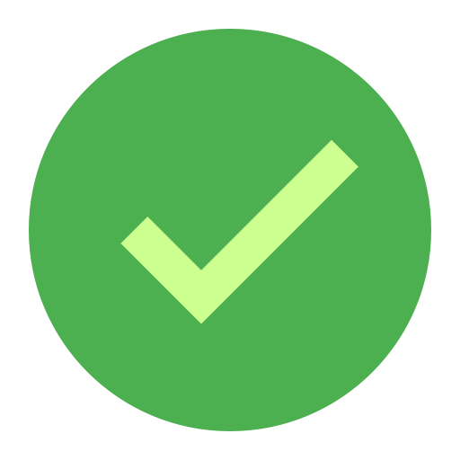 Ok svg vector icon