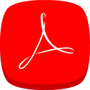 acrobat, adobe, reader icon
