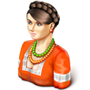 girl, oksana icon