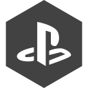 hexagon, media, playstation, social svg vector icon