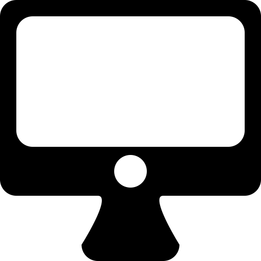 Monitor svg vector icon