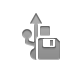 usb,diskette icon
