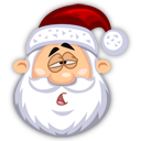 tired,santa claus icon