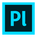 adobe, cc, cloud, creative, prelude svg vector icon