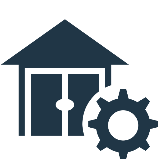 Unit Management svg vector icon