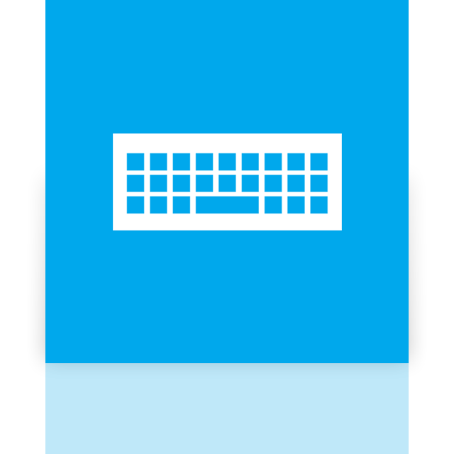 keyboard,mirror icon