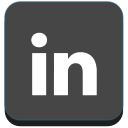 linkedin, media, social svg vector icon