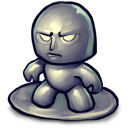 silver, surfer icon