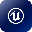engine, unreal icon