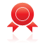 medal, red icon