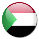 sudan,flag,country icon