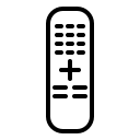 control, controller, remote, tv svg vector icon