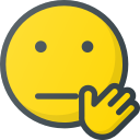 emoji, emote, emot, emot, stop svg vector icon