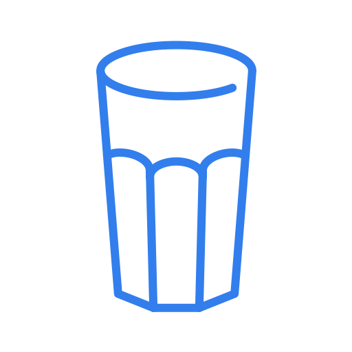 Glass svg vector icon