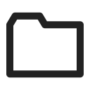 archive, blanc, files, folder, folders svg vector icon